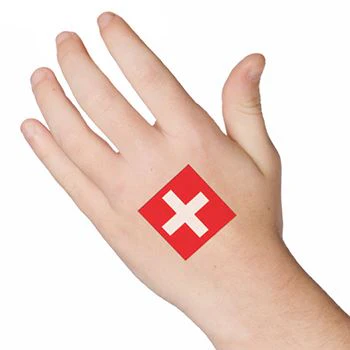 Switzerland Flag Tattoo - Image 2