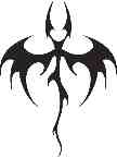 Tribal Bat Tattoo