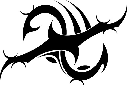 Tribal Carcass Tattoo