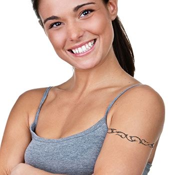 Tribal Wave Armband Tattoo - Image 2
