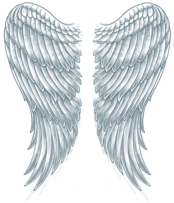 Wings Extra Large Tattoo