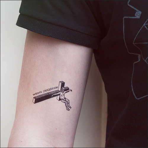 Wrong Crucifixion - Tattoonie - Image 4